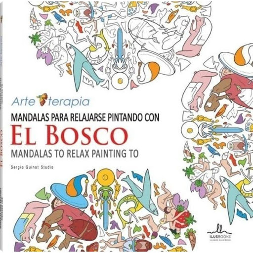 Mandalas Para Relajarse Pintando Con El Bosco Ilusbooks Libro x 1.0 Resumen  Los mandalas de este libro recopilan la obra del pintor holandés Jeroen van Aeken Bosch, conocido como El Bosco. Coloreando estos mandalas podrás adentrarte en el mundo de este maestro de la 