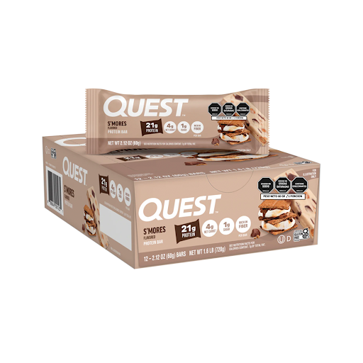 Barra De Proteina Quest Brownie Chocolate x 60 gr