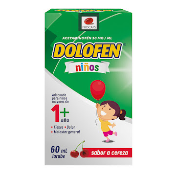 Dolofen Jarabe 30mg/ml Fco x 60ml Acetaminofen Procaps  
