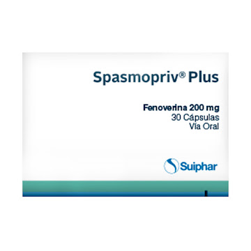 Spasmopriv Plus 200 Mg Caja X 30 Cap Fenoverina Amkt  