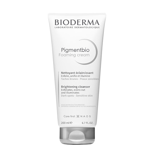 Limpiador Exfoliante Pigmentbio Foaming Cream Bioderma x 200 ml