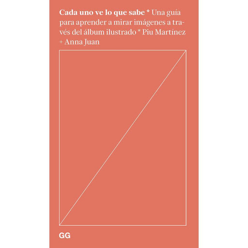 Cada Uno Ve Lo Que Sabe. Anna Juan Cantavella Y Piu Martínez Gustavo Gilli Libro x 1.0 Cada Uno Ve Lo Que Sabe. Anna Juan Cantavella Y Piu Martínez  Cada uno ve lo que sabe’ es una invitación a detenerse a mirar y a reparar en el signiﬁcado de aquellas palabras que contribuyen a expresa
