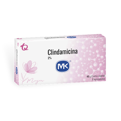 Clindamicina 2% MK Crema Vaginal Tubo x 40 gr