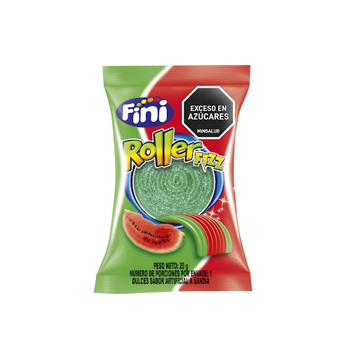 Goma Fini Roller Sandía Paquete x 20 gr