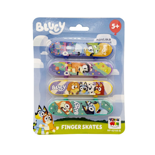 Finger Skates Toyng Bluey Blister x 1 und