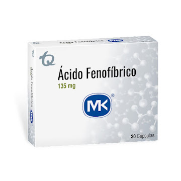 Ácido Fenofibrico Mk 135mg Caja x30 Capsulas   