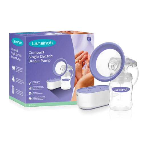 Extractor de Leche Eléctrico Compacto 220V Lansinoh Caja x 1  