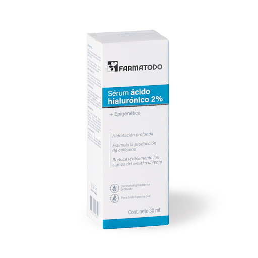 Sérum Ácido Hialurónico 2% Epigenético Farmatodo x 30ml