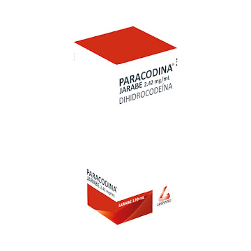 Paracodina Dihidrocodeína 2.42mg/ml Legrand Jarabe Frasco x 120 ml  