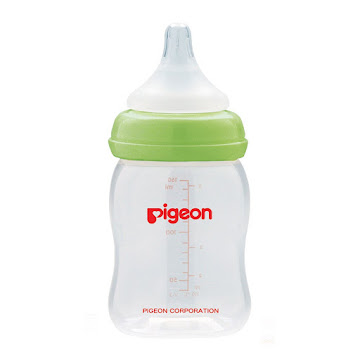 Solo Online Tetero Pigeon  Boca   Ancha 160mlpp Bpa Free Verde  5oz X 1 Unidad 