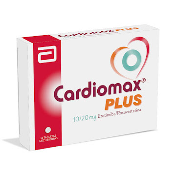 Cardiomax Plus 10/20mg Tab Caja x14tab. Lafrancol Ezetimiba Rosuvastatina   