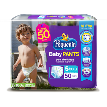 Pañal Pequeñín Baby Pants Etapa 5 x 50 und undefined