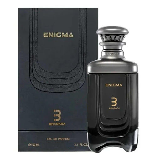 BHARARA ENIGMA BHARARA  BHARARA ENIGMA x 100 ML Opening with a radiant burst of bergamot and saffron, Enigma instantly awakens the senses with its vibrant and spicy top notes. As the scent unfolds, the heart reveals a luxurious combination of Bulga