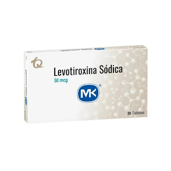Levotiroxina Sódica 50 Mcg MK Caja x 30 Tabletas  
