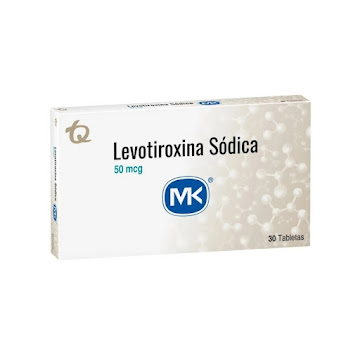 Levotiroxina Sódica 50 Mcg MK Caja x 30 Tabletas  