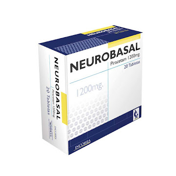 Neurobasal Piracetam 1200 mg Incobra Caja x 20 Tabletas  