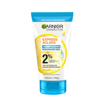 Limpiador Garnier   Microexfoliante Anti Imperfecciones  x 150 ml  