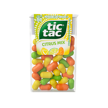 Dulce Tic Tac Citrus Mix Paquete x 16 gr  