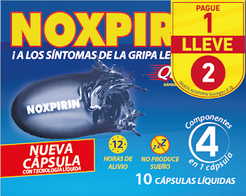 OFERTA NOXPIRIN   QUICKGELS X 10 PAGUE 1 LLEVE 2 