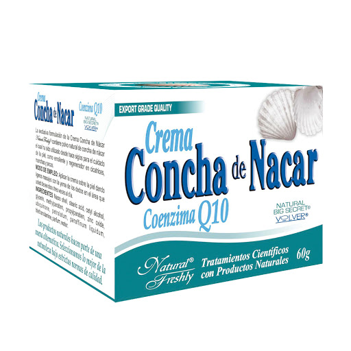 Concha De Nacar Coenzima Natural Freshly Crema Tubo 60 gr