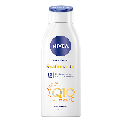Crema Nivea Corporal Reafirmante Q10 Creatina x 400 ml