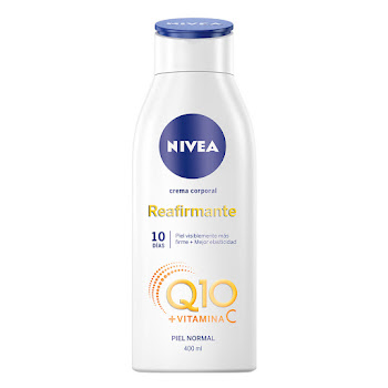 Crema Nivea Corporal Reafirmante Q10 Creatina x 400 ml  