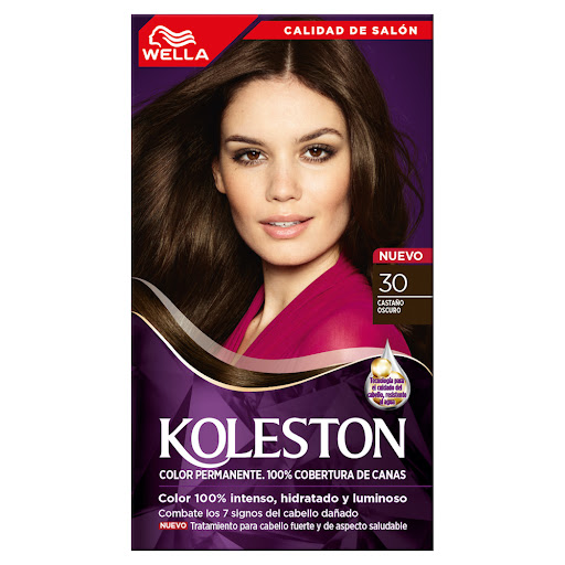 Kit Tinte Koleston Castaño Oscuro # 30 x 70 ml