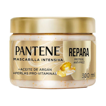 Mascarilla Intensiva Pantene Pro-V Miracles Repara, Protege, Anti-Frizz Frasco x 300 ml  