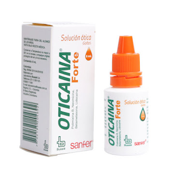 Oticaina Forte Solución   Gotas Frasco X8ml. Bussié Neomicina Polimixina  