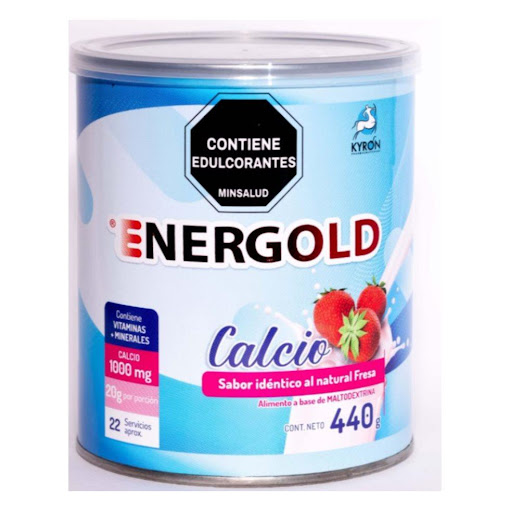 Energold Calcio Fresa Tarro X 440 grs ENERGOLD TARRO X 440 GRS x 1 ENERGOLD CALCIO FRESA TARRO x 440 GRS
Es un suplemento dietario diseñado para complementar la nutrición diaria de adultos. Contiene vitaminas y minerales que ayudan al funcionamiento adecuado del sist