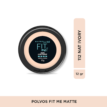 Polvos Maybelline Fit Me Ivory x 12 gr  