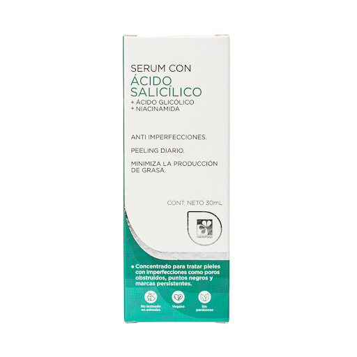 Serum Farmatodo Ácido Salicílico + Niacinamida x 30 ml