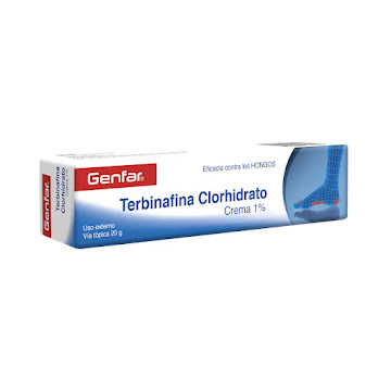 Terbinafina Genfar 1% Crema Tubo X20G.                                  