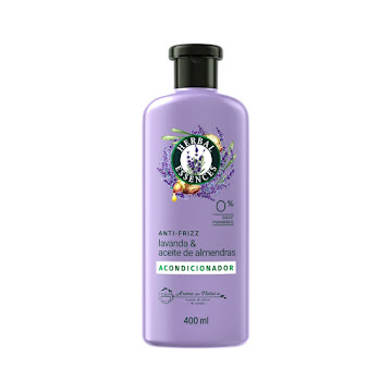 Acondicionador Herbal Essences Antifrizz Lavanda Y Aceite De Almendras Frasco x 400 ml  