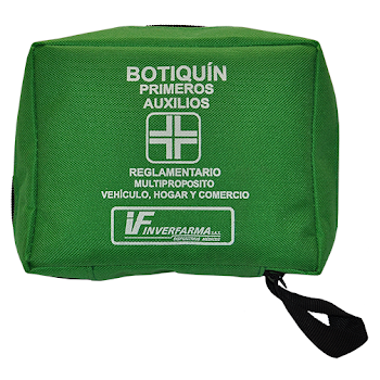 Botiquín Inverfarma Personal Primeros Auxilios Estuche x 1 und  