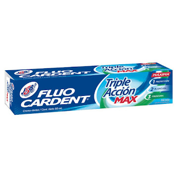 Crema Dental Fluocardent Triple Acción Max x 50 ml  