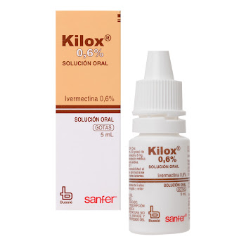 Kilox Invermectina 0.6% Bussie Gotas Frasco x 5 ml  