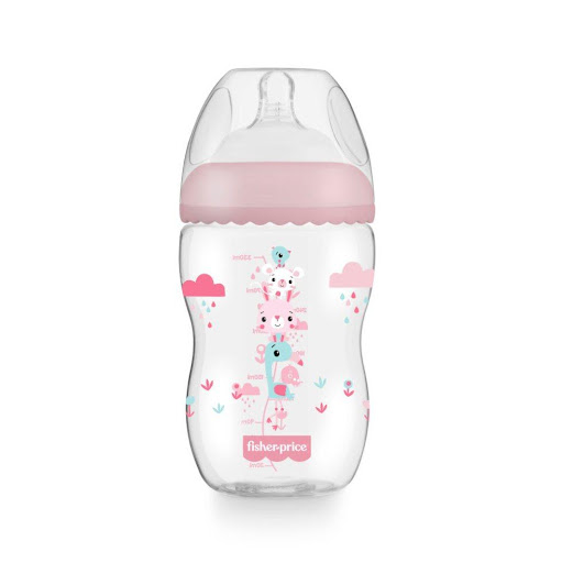 TETERO BOCA ANCHA FIRST MOMENTS DISENOS 330ML RS FISHER PRICE CAJA x 1 TETERO BOCA ANCHA FIRST MOMENTS DISENOS 330ML RS