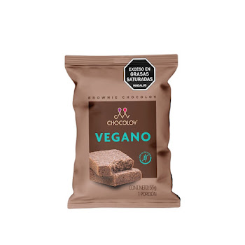 Brownie Vegano Chocolov Bolsa x 55 gr  