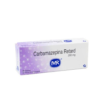 Carbamazepina Retard MK 200 mg Caja x 30 Tabletas  