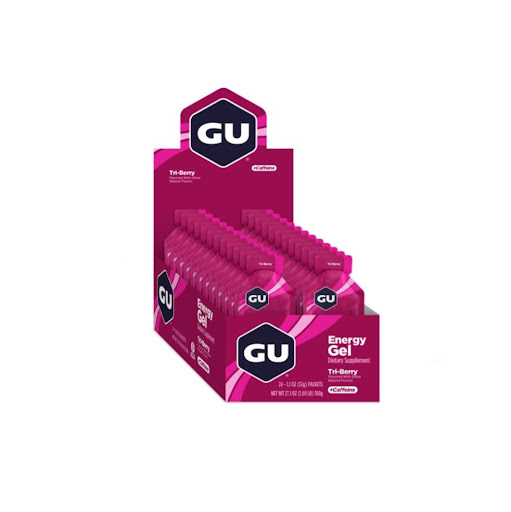Energy gel. Sabor Frutos Rojos con Cafeína 20mg. Caja x 24 unidades GU Caja x 24 x 24 Sabor: Frutos rojos

Características:

Doble energía: Fructosa y Maltodextrina

Aminoácidos: 450 mg

Calorías: 100

Sodio: 55 mg

Cafeína: 20 mg