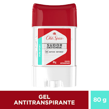 //DESODORANTE OLD SPICE GEL PURE SPORT FRAGANCIA INCREÍBLE X80G           