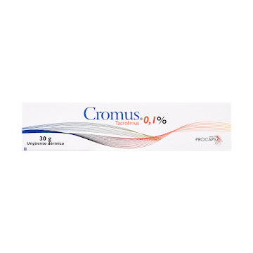 Cromus Tacrolimus 0.1% Procaps Ungüento Tubo x 30 gr  