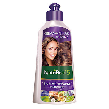Crema Para Peinar Nutribela Control Frizz Enzimoterapia x 300 ml  