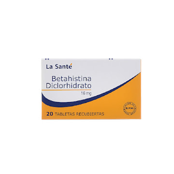 Betahistina Diclorhidrato La Santé 16 mg x 20 Tabletas  