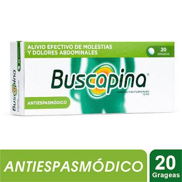 Buscapina Hioscina N Butilbromuro 10 mg Opella x 20 Grageas  
