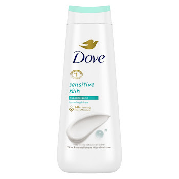 Jabón Dove Líquido Corporal Piel Sensible Frasco x 591 ml  