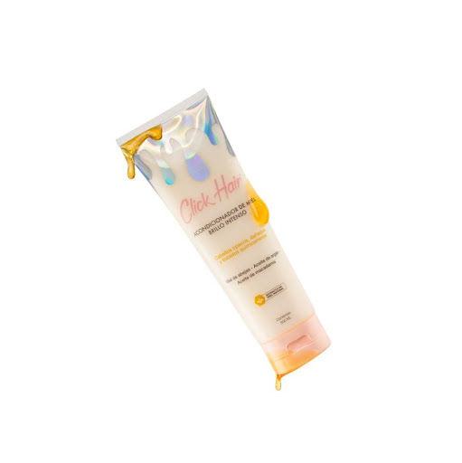 Acondicionador De Miel X 300 ML Click Hair  Tubo x 1 Nutre tu cabello profundamente con nuestra composición especializada con miel natural, creada para ofrecer hidratación intensa, suavizar cada hebra y devolver el brillo natural desde el primer uso. Es