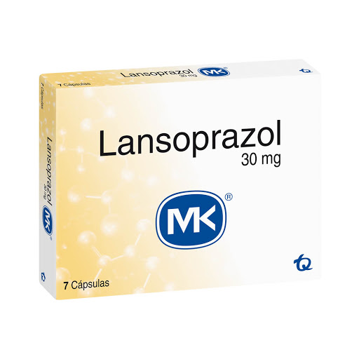 Lansoprazol MK 30 mg Caja x 7 Cápsulas