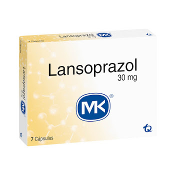 Lansoprazol MK 30 mg Caja x 7 Cápsulas  